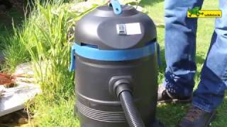 Ubbink Teichund Poolreiniger VacuProCleaner Maxi [upl. by Damara]