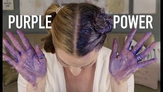 PURPLE SHAMPOO Brassy Hair BEFORE amp AFTER  skip2mylou [upl. by Gherlein]