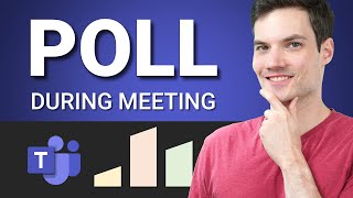 How to Poll During Microsoft Teams Meeting [upl. by Bonnie]