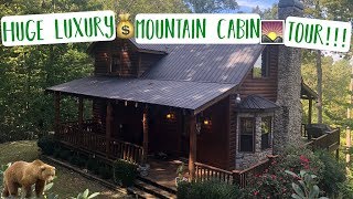 Luxury Cabin in the Woods  Mountain Cabin Tour  Blue Ridge Georgia Mountains [upl. by Weyermann]