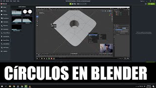 Blender EP08  Modelar círculos en Blender [upl. by Kirst]