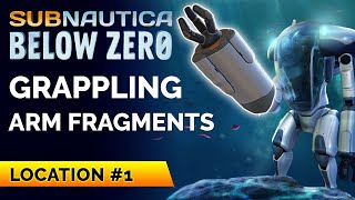 Prawn Suit Grappling Arm Fragments Location  Subnautica Below Zero [upl. by Aleihs9]