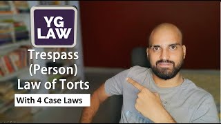 Assault Battery and False Imprisonment  Trespass to Person  Law of Torts [upl. by Trev936]