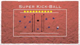 Physical Education Games  Super Kickball [upl. by Heng877]