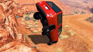 BeamNGDrive Gameplay in 4K Driving Offroading and Crashes [upl. by Noiramaj]