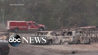 Naturalgas pipeline explodes sending fireball into the air [upl. by Aleel]