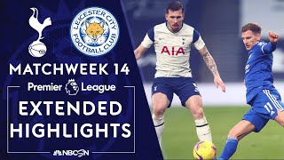 Tottenham v Leicester City  PREMIER LEAGUE HIGHLIGHTS  12202020  NBC Sports [upl. by Eelnayr]