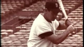 Batting with Ted Williams from 16mm film by RampM Video [upl. by Belding]