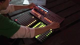 Novation  ZeRO SL MkII and Launchpad [upl. by Aimo398]