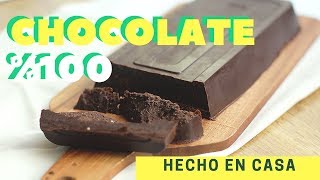 Como hacer CHOCOLATE CASERO  receta \u00100 cacao [upl. by Ajat]