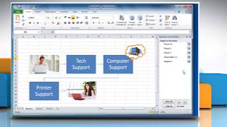 How to hide or unhide all pictures shapes and objects in Excel [upl. by Shaikh934]