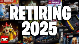 EVERY Lego Set RETIRING In 2025 [upl. by Laurita39]