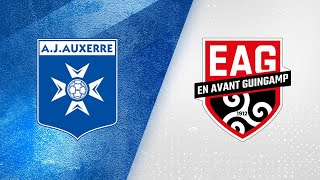 AUXERRE  GUINGAMP 22 ÉME JOURNÉE DE LIGUE 2 RÉSUMÉ [upl. by Borgeson882]