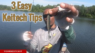 3 Easy Tips for the Keitech Easy Shiner [upl. by Tsiuqram724]