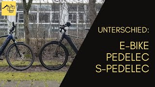 Unterschied EBike Pedelec SPedelec [upl. by Hunter]