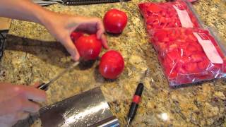 DIY How Do You Freeze Tomatoes STEP BY STEP INSTRUCTIONS Tutorial [upl. by Susanne]