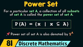 Power Set [upl. by Cassella721]