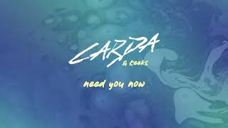 Carda Keeks  Need You Now Lyrics [upl. by Bihas]