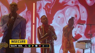 Sauti Sol  Insecure Live Album Performance [upl. by Nidla]