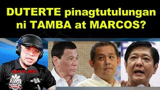 DUTERTE pinagtutulunganni TAMBA at MARCOS [upl. by Airetnuhs455]