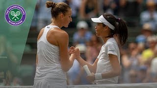 Karolina Pliskova vs SuWei Hsieh Wimbledon 2019 Third Round Highlights [upl. by Eddy]