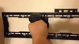 How to wall mount a TV with no Studs Drywall  Sheetrock [upl. by Mmada]