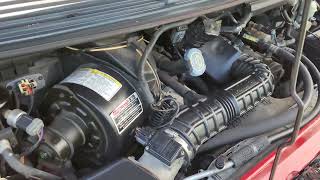 Ford Aerostar Cold start [upl. by Aerised]