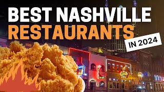 Nashvilles Best Restaurants  FOOD REVIEWS [upl. by Atsugua627]