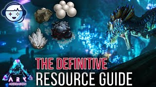 Ark Tutorial Aberration Resource Guide  Oil Crystal Metal Pearls Gems  Ark Survival Evolved [upl. by Lula]