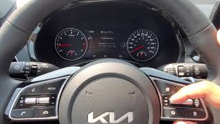 CK  2022 Kia Seltos  How To Use Your 7quot LCD Instrument Cluster [upl. by Stephania]