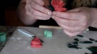 Make Marzipan Roses [upl. by Yablon]