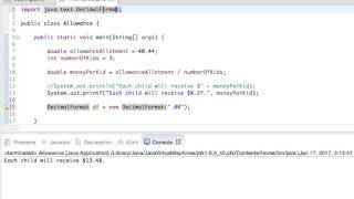 Formatting Decimals in Java [upl. by Eiramlatsyrk380]