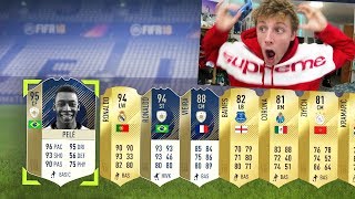 95 PELE amp 94 RONALDO IN THE MOST ICONIC FIFA 18 PACK OPENING [upl. by Glori]