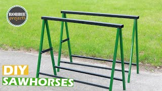 Making Steel SawHorses [upl. by Ameen]