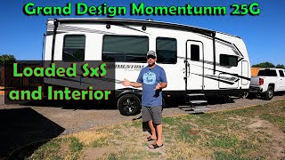 Quick Look 2021 Grand Design RV Momentum GCLASS 31G Toy Hauler [upl. by Reginald]