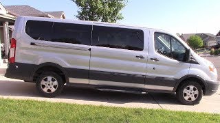 Ford Transit 12 Passenger Van Review  Is it good for Family Trips [upl. by Navar586]