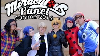 【Fanime 2016】Miraculous Ladybug Panel [upl. by Esital]