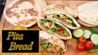 Pita Bread made easy at home [upl. by Rabah]