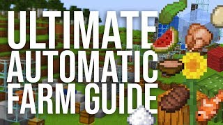 13 Essential and Simple Automatic Farms in Minecraft 115 [upl. by Ummersen]