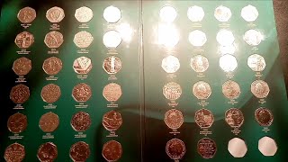 19972020 EVERY 50P COIN VALUE  MINTAGE MOST UPTO DATE VALUES ON YOUTUBE [upl. by Alain]