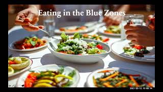 quotBlueZonequot Your Diet [upl. by Randolf]