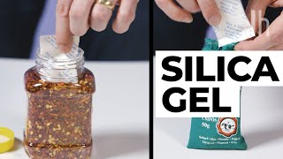 How to Reuse Silica Gel Packets  Lifehacker [upl. by Eilliw]