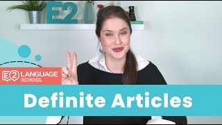 English Grammar What are Definite Articles [upl. by Kirsten]