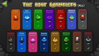 Geometry Dash  All Gauntlets Compilation  All levelsalmost All coins READ DESCRIPTION [upl. by Cahilly284]