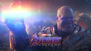 Avengers Endgame  Thanos Snaps his Fingers [upl. by Anovad]