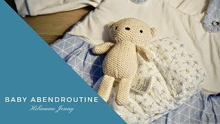 Baby Abendroutine Baby schlafen legen Baby Abendrituale [upl. by Sheya143]