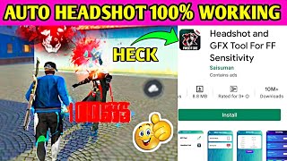 HEADSHOT AND GFX TOOL FOR FREE FIRE MAX  GFX TOOL FOR FREE FIRE MAX  HEADSHOT  HEADSHOT [upl. by Sug]