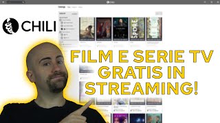 Come VEDERE FILM e SERIE TV GRATIS in ITALIANO in STREAMING su CHILI [upl. by Yendys309]