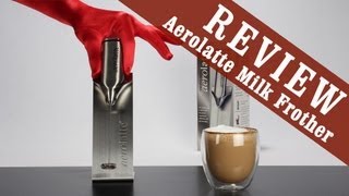 Aerolatte Milk Frother  Exclusive Review [upl. by Nordin984]