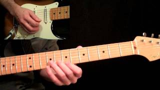 Stevie Ray Vaughan  Pride And Joy Guitar Lesson Pt1  Intro [upl. by Eenttirb]